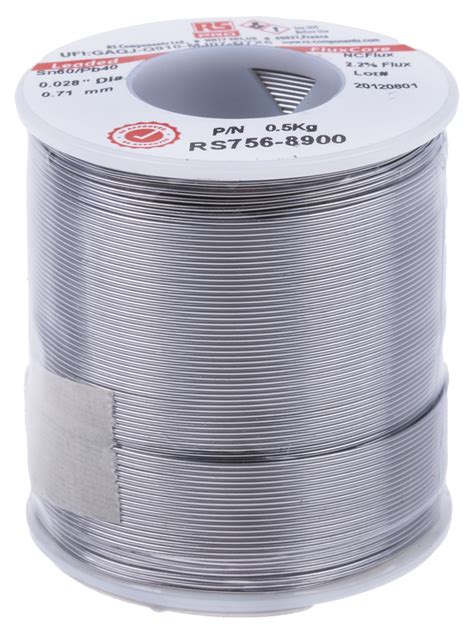 rs solder|RS PRO Wire, 0.71mm Lead solder, 183°C Melting .